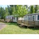 Open wooden terrace Mobile home